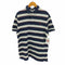 ポロラルフローレン POLO RALPH LAUREN CUSTOM SLIM FIT ボーダー柄スモールポニーポロシャツ メンズ import:XL
