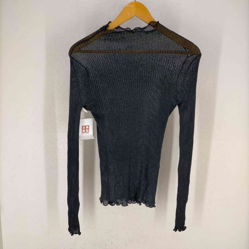 スタイリング styling シアーリブニットハイネックプルオーバー レディース ONE SIZE