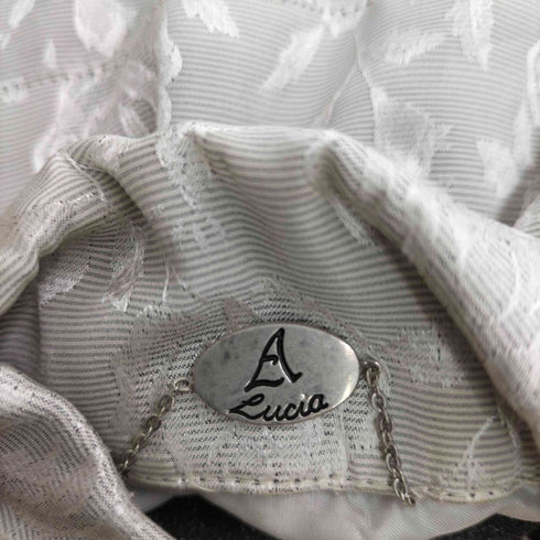 フメイ lucia 80-90s フラワーパターン ポリサテン プリーツワンピース メンズ import:M