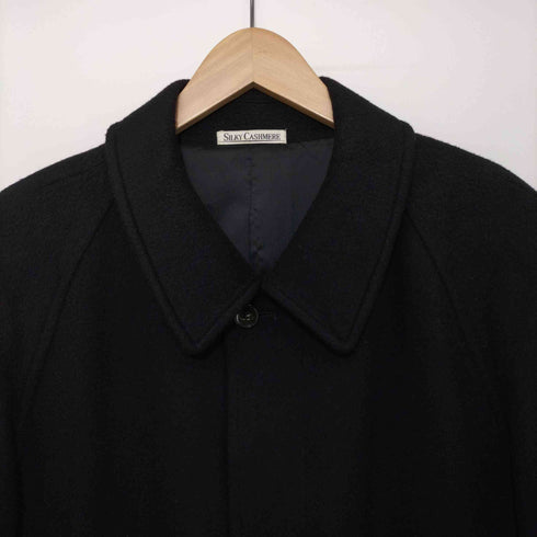 シルキーカシミア SILKY CASHMERE カシミヤ100 ラグランスリーブロングコート メンズ L