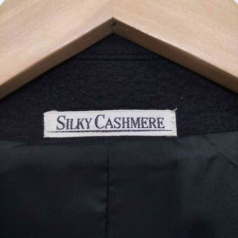 シルキーカシミア SILKY CASHMERE カシミヤ100 ラグランスリーブロングコート メンズ L