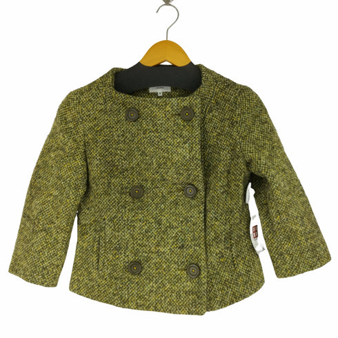 フォーティーナインアヴェニュージュンコシマダ 49AV.Junko Shimada ネップツイード ダブルブレスト ノーカラージャケット レディース JPN:38