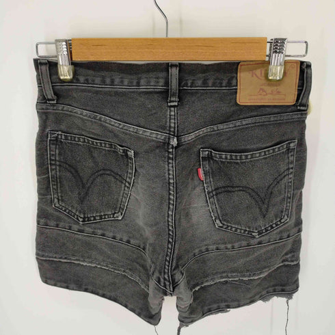 ヒステリックグラマー HYSTERIC GLAMOUR スクラッチフレアデニムパンツ レディース