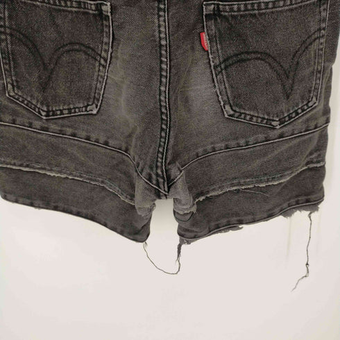 ヒステリックグラマー HYSTERIC GLAMOUR スクラッチフレアデニムパンツ レディース