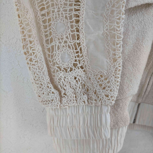 ザラ ZARA knit bomber jacket レディース JPN:S