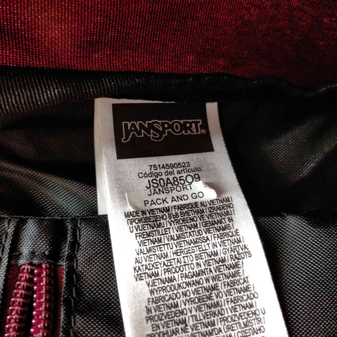 ジャンスポーツ JanSport 別注pack and go レディース
