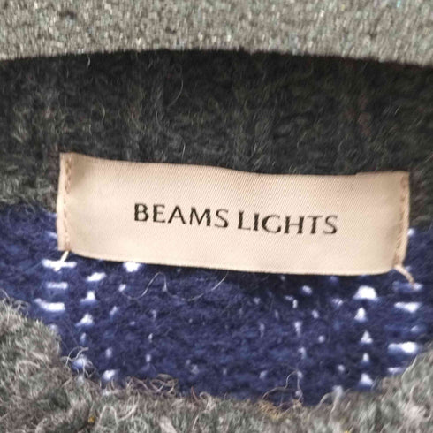 ビームスライツ BEAMS Lights モンゴルウール ケーブル カーディガン メンズ JPN:L