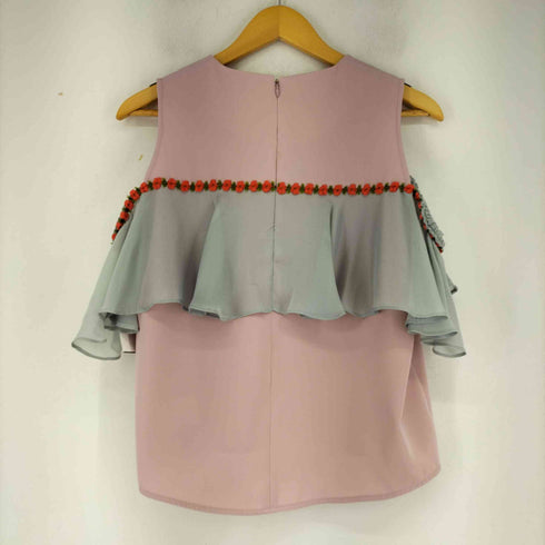 パメオポーズ Pameo Pose VEIL SLEEVE TOP レディース FREE