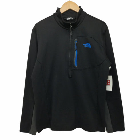 ザノースフェイス THE NORTH FACE ハーフジップ フロントロゴカットソー メンズ import:L