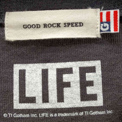 グッドロックスピード GOOD ROCK SPEED UNITED KINGDOM IN LONDON LIFE バックフォトロンT レディース FREE