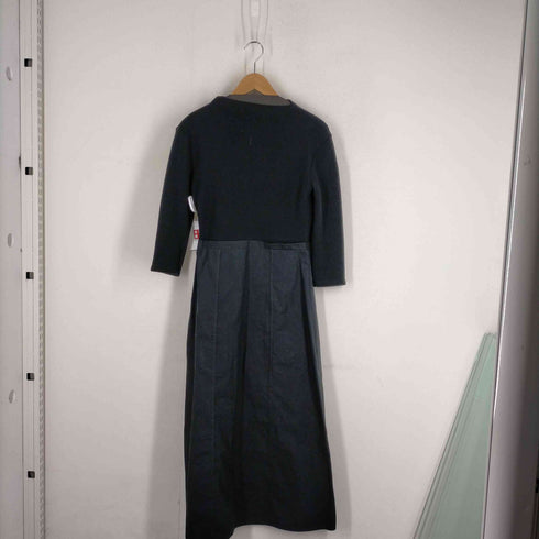 ザラ ZARA CONTRASTING MIDI DRESS ニット切替ワンピース レディース JPN:S