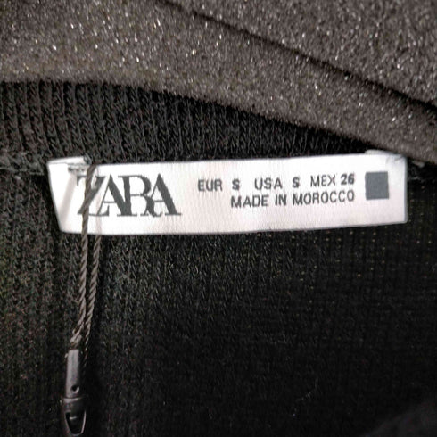 ザラ ZARA CONTRASTING MIDI DRESS ニット切替ワンピース レディース JPN:S