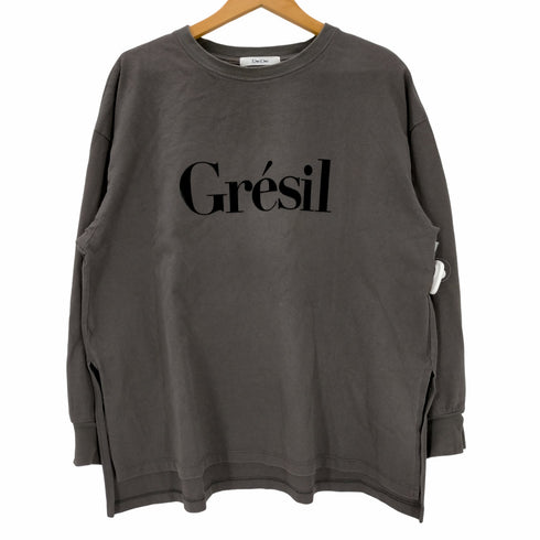 ドゥドゥ DouDou 22AW Gresilフロッキーロゴプルオーバー レディース FREE