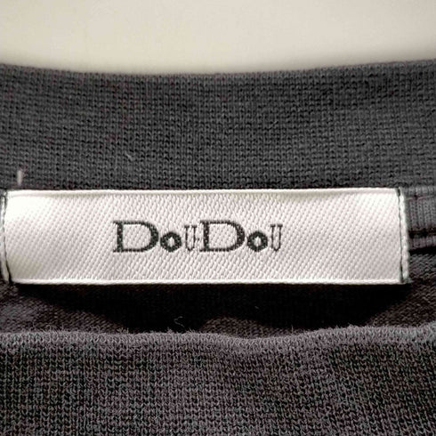 ドゥドゥ DouDou 22SS パールロゴフロッキートップス レディース FREE
