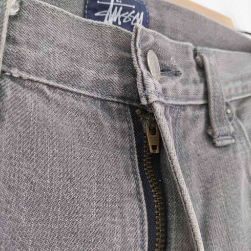 ステューシー Stussy 90S 紺タグ ブラックデニムパンツ メンズ 32