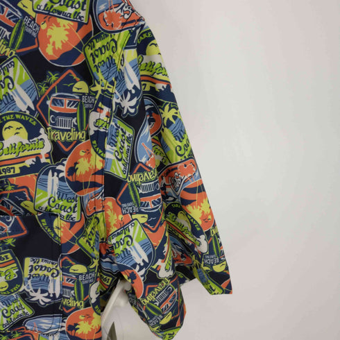 レストレーション RESTORATION ハワイアン総柄シャツ メンズ JPN:XL