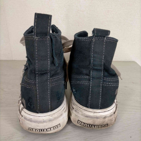 ディースクエアード DSQUARED2 23SS BERLIN ロゴプリント ハイトップ スニーカー メンズ 43