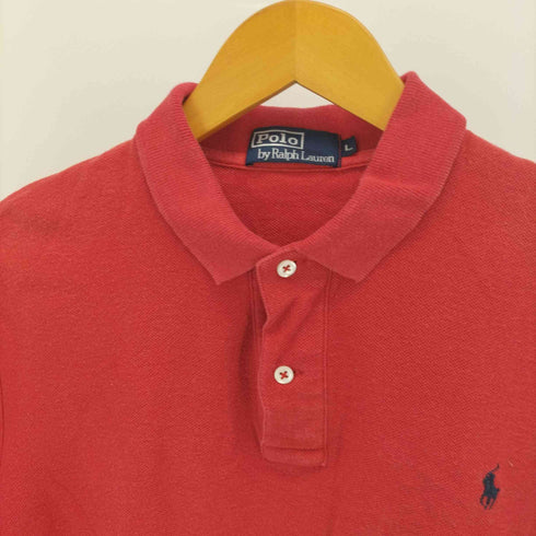 ポロバイラルフローレン Polo by RALPH LAUREN 90S ポニー刺繍 S/S ポロシャツ メンズ import:L