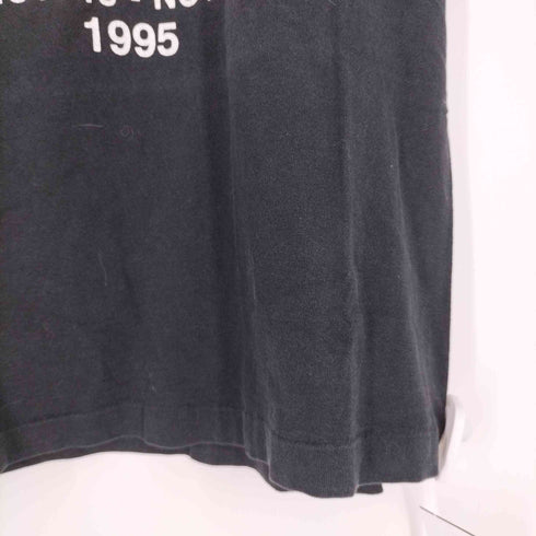 90s シングルステッチ 1995 ミュージカル プリント クルーネックTシャツ メンズ