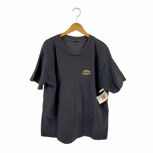 クイックシルバー Quiksilver シングルステッチ プリント クルーネックTシャツ メンズ