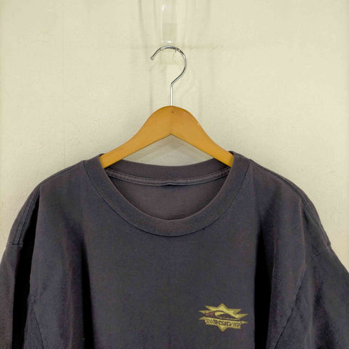 クイックシルバー Quiksilver シングルステッチ プリント クルーネックTシャツ メンズ