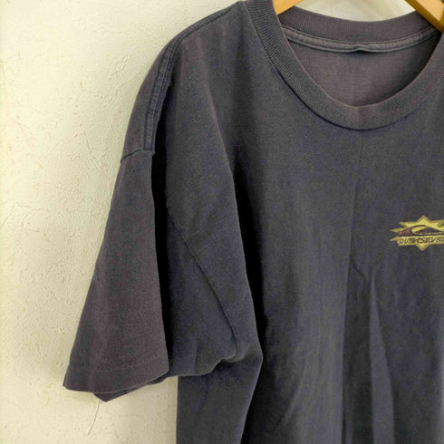 クイックシルバー Quiksilver シングルステッチ プリント クルーネックTシャツ メンズ