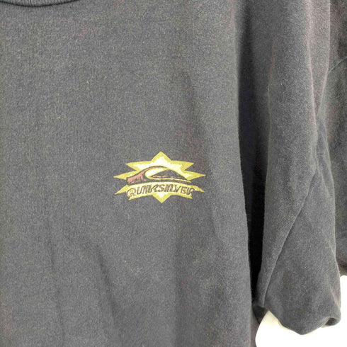 クイックシルバー Quiksilver シングルステッチ プリント クルーネックTシャツ メンズ