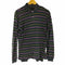 ポロバイラルフローレン Polo by RALPH LAUREN 90-00s スモールポニー刺繍 袖リブ ボーダーコットン L/S Sポロシャツ メンズ import:L