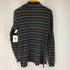 ポロバイラルフローレン Polo by RALPH LAUREN 90-00s スモールポニー刺繍 袖リブ ボーダーコットン L/S Sポロシャツ メンズ import:L