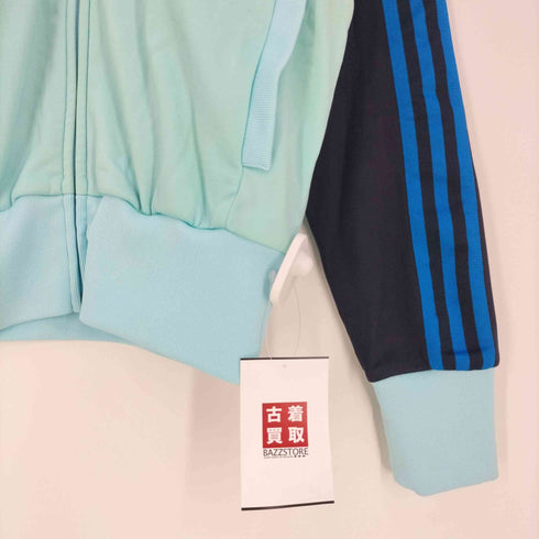 アディダスオリジナルス adidas Originals 00s 万国旗タグ トレフォイルロゴ刺繍 切替デザイン トラックジャケット レディース import:M