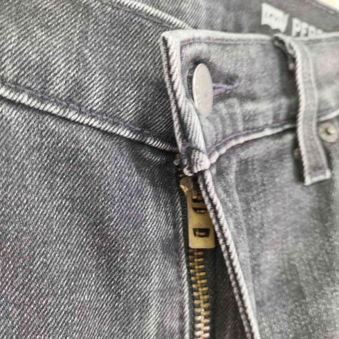 リーバイス Levis LEVI'S PREMIUM 511 ジッパーフライ ブラックストレートデニム メンズ W32 L32