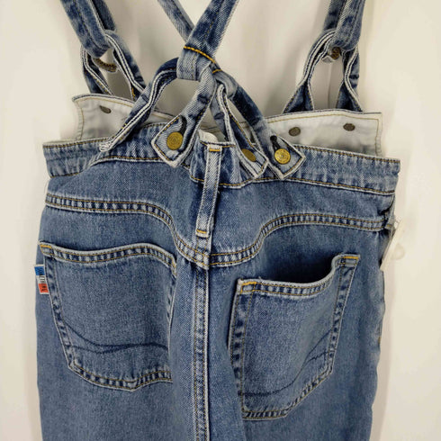 スピックアンドスパン Spick and Span サスペンダー付きデニムパンツ オーバーオール レディース M