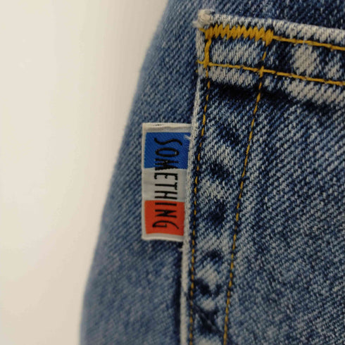スピックアンドスパン Spick and Span サスペンダー付きデニムパンツ オーバーオール レディース M