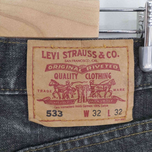 リーバイス Levis 533 ジップアップ ストレートデニム メンズ W32 L32