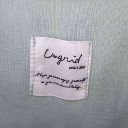 アングリッド Ungrid 2wayロングシャツワンピース レディース FREE