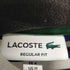 ラコステ LACOSTE REGULAR FIT ワッペンボーダーS/Sポロシャツ レディース JPN:M