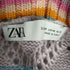 ザラ ZARA KNIT CROCHET TOP レディース JPN:M