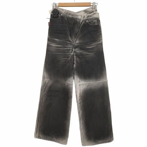 プランクプロジェクト PRANK PROJECT Spray Wide Denim レディース JPN:38