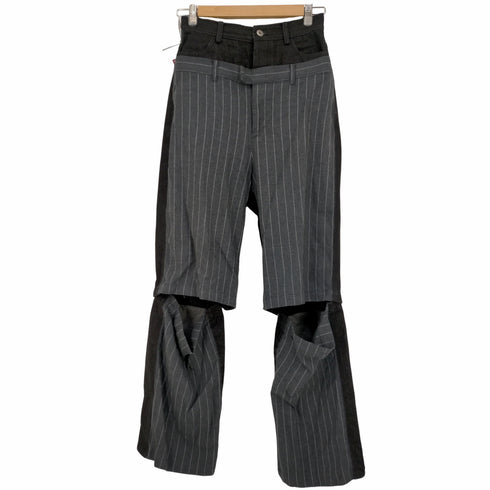 メゾンスペシャル MAISON SPECIAL Denim Combination Slacks Pants レディース EUR:38