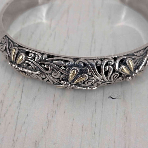 Phillip Gavriel 18K 925 刻印 トンボバングル1.5mm Dragonfly メンズ