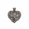 JACMEL Jewelry 925 18K 刻印 ハートモチーフトップ メンズ