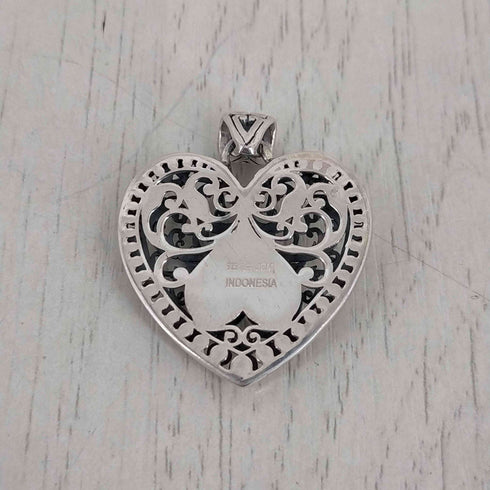 JACMEL Jewelry 925 18K 刻印 ハートモチーフトップ メンズ