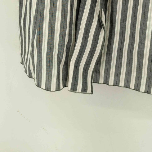 ランバンコレクション LANVIN COLLECTION ストライプ ミディ丈スカート レディース