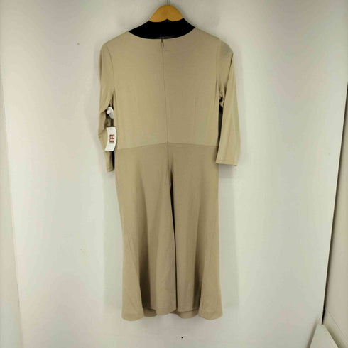 スキャパ SCAPA セットアップ レーヨンシルク混 ノーカラージャケット ワンピース レディース 40