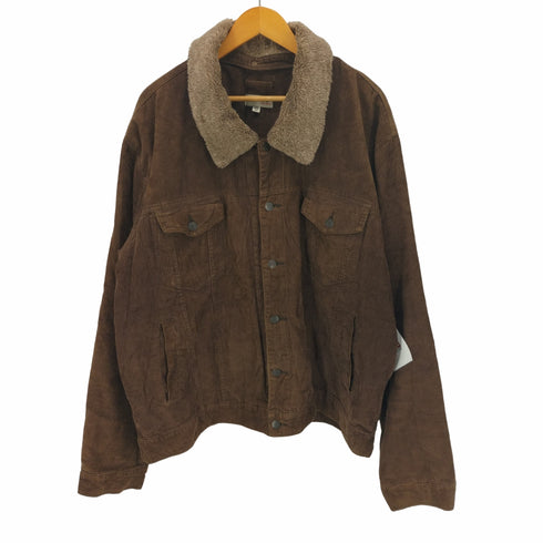 WATSON'S for MEN ビッグシルエット 襟ボア コーデュロイ ジャケット メンズ import:XXL
