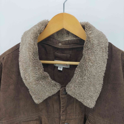 WATSON'S for MEN ビッグシルエット 襟ボア コーデュロイ ジャケット メンズ import:XXL