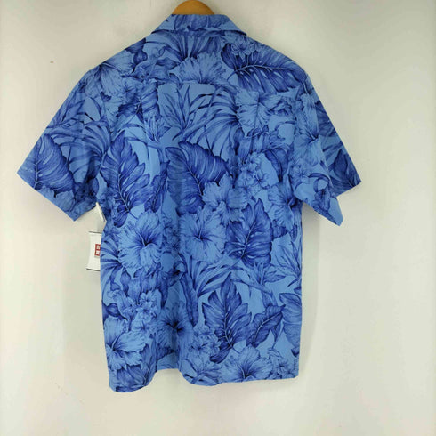 Island Aloha Wear MADE IN HAWAII コットンポリ アロハシャツ メンズ import:L