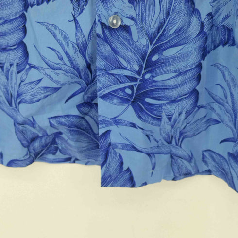 Island Aloha Wear MADE IN HAWAII コットンポリ アロハシャツ メンズ import:L