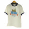 80-90s MADE IN USA フロントプリント リンガーTシャツ NOB HILL メンズ import:XL