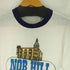 80-90s MADE IN USA フロントプリント リンガーTシャツ NOB HILL メンズ import:XL